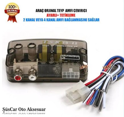 Anfi Tetikleyicili Konvertör Amfi Deck Çevirici Orijinal OMP TD22 image 1