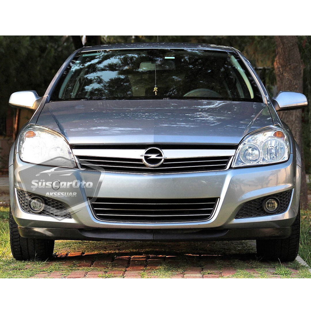 Opel Astra H 2004-2014 Uyumlu Üniversal Astra H lip Esnek Ön Lip 2 Parça Tampon Altı Dil Karlık Ön Ek image 4