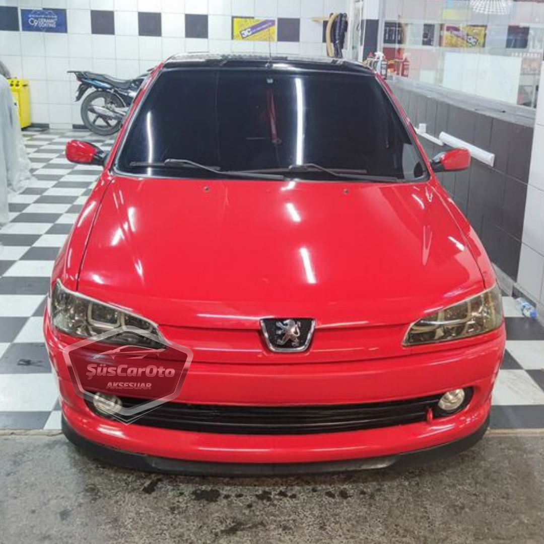 Peugeot 306 1993-2002 Uyumlu Üniversal Astra H lip Esnek Ön Lip 2 Parça Tampon Altı Dil Karlık Ön Ek image 5