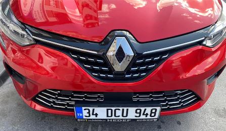 Renault Clio 5 Krom Ön Panjur 6 Parça 2019 ve Üzeri image 3
