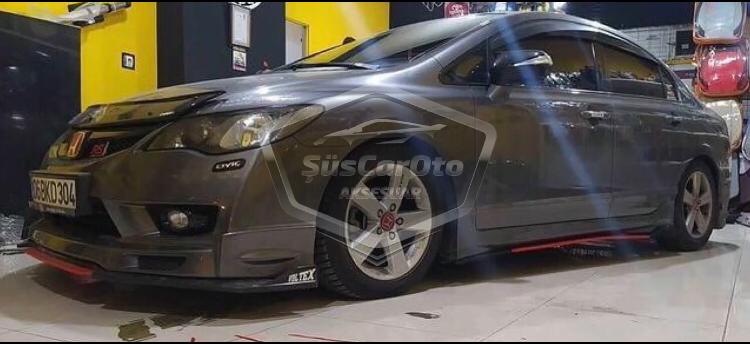 Üniversal Piano Black Kulaklı Flaplı Marşpiyel Lipi Bıçağı Beyaz image 3