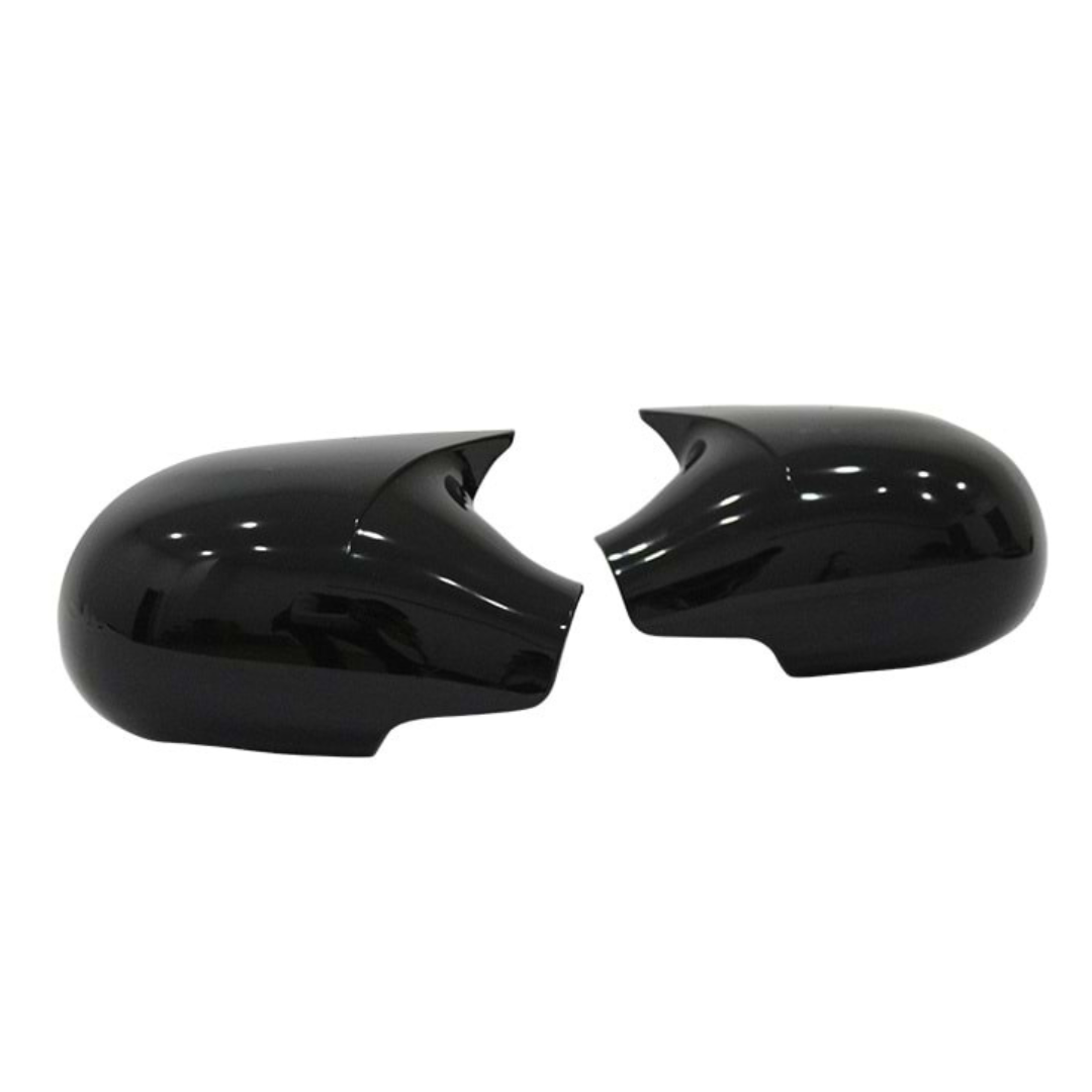 Citroen C2 2004-2008 Uyumlu Batman Yarasa Ayna Kapağı Piano Black ABS Plastik image 8