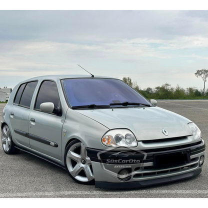 Renault Clio Symbol Hb&amp;Sedan 1998-2002 Uyumlu Üniversal Astra H lip Esnek Ön Lip 2 Parça Tampon Altı Dil Karlık Ön Ek image 1