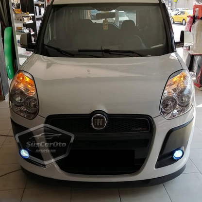 Fiat Doblo D3 2010-2015 Uyumlu Üniversal Astra H lip Esnek Ön Lip 2 Parça Tampon Altı Dil Karlık Ön Ek image 7
