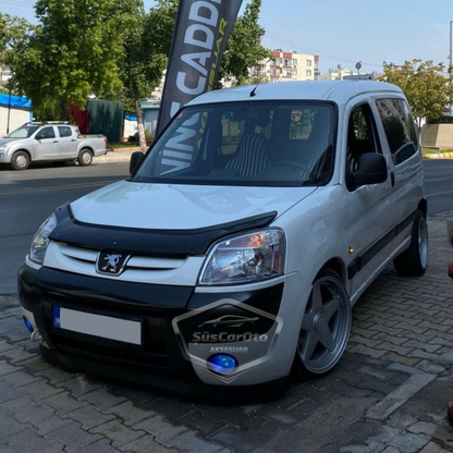 Peugeot Partner 2 2002-2008 Uyumlu Üniversal Astra H lip Esnek Ön Lip 2 Parça Tampon Altı Dil Karlık Ön Ek image 1