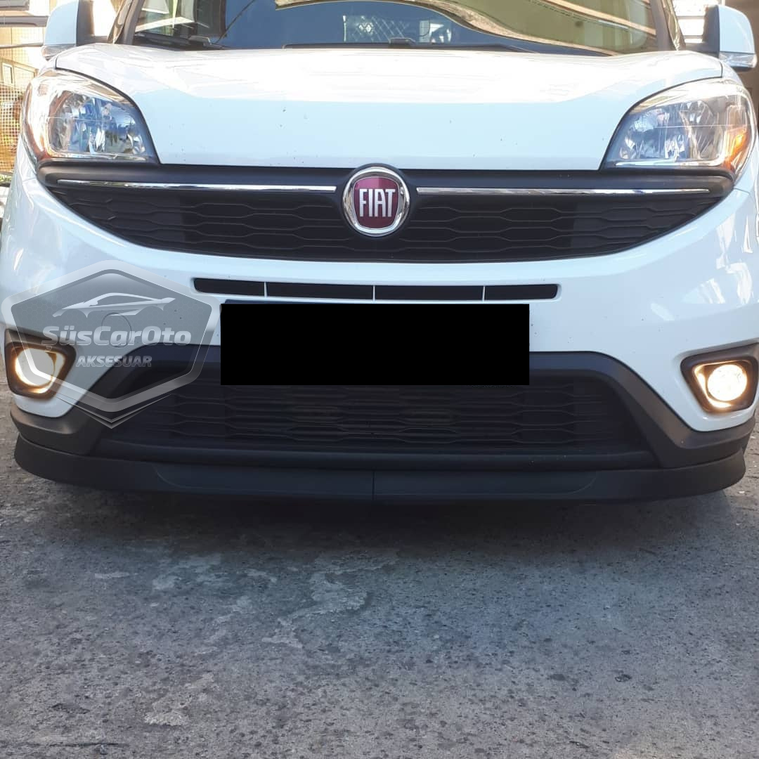 Fiat Doblo D4 2015-2021 Uyumlu Üniversal Astra H lip Esnek Ön Lip 2 Parça Tampon Altı Dil Karlık Ön Ek image 1