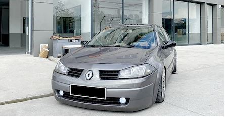 Renault Megane 2 2002-2009 Batman Yarasa Ayna Kapağı Piano Black ABS Plastik image 5