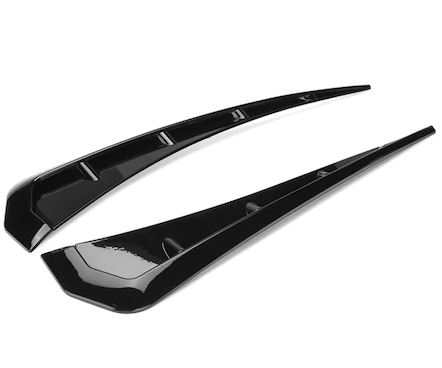 Üniversal Civic FC5 Tipi Piano Black Çamurluk Venti Izgarası 2 Adet image 1