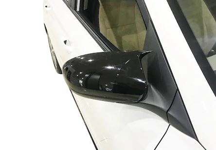 Hyundai İ20 2014 Sonrası Sinyalsiz Batman Yarasa Ayna Kapağı Piano Black ABS Plastik image 2