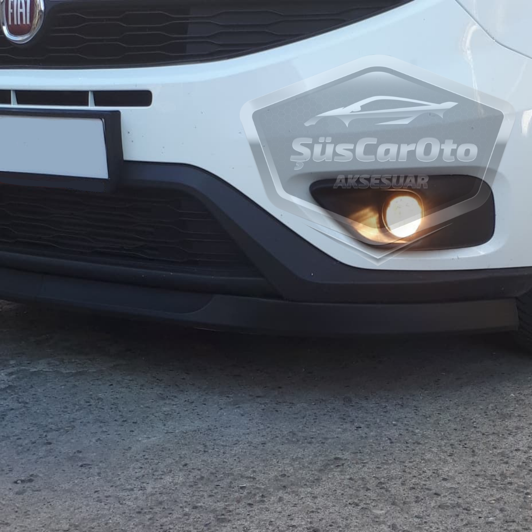Fiat Doblo D4 2015-2021 Uyumlu Üniversal Astra H lip Esnek Ön Lip 2 Parça Tampon Altı Dil Karlık Ön Ek image 7