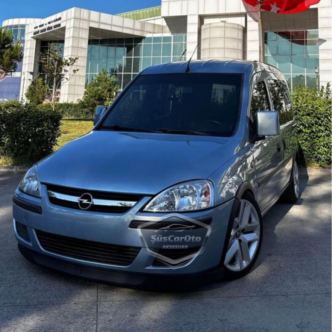 Opel Combo C 2002–2012 Uyumlu Üniversal Astra H lip Esnek Ön Lip 2 Parça Tampon Altı Dil Karlık Ön Ek image 7