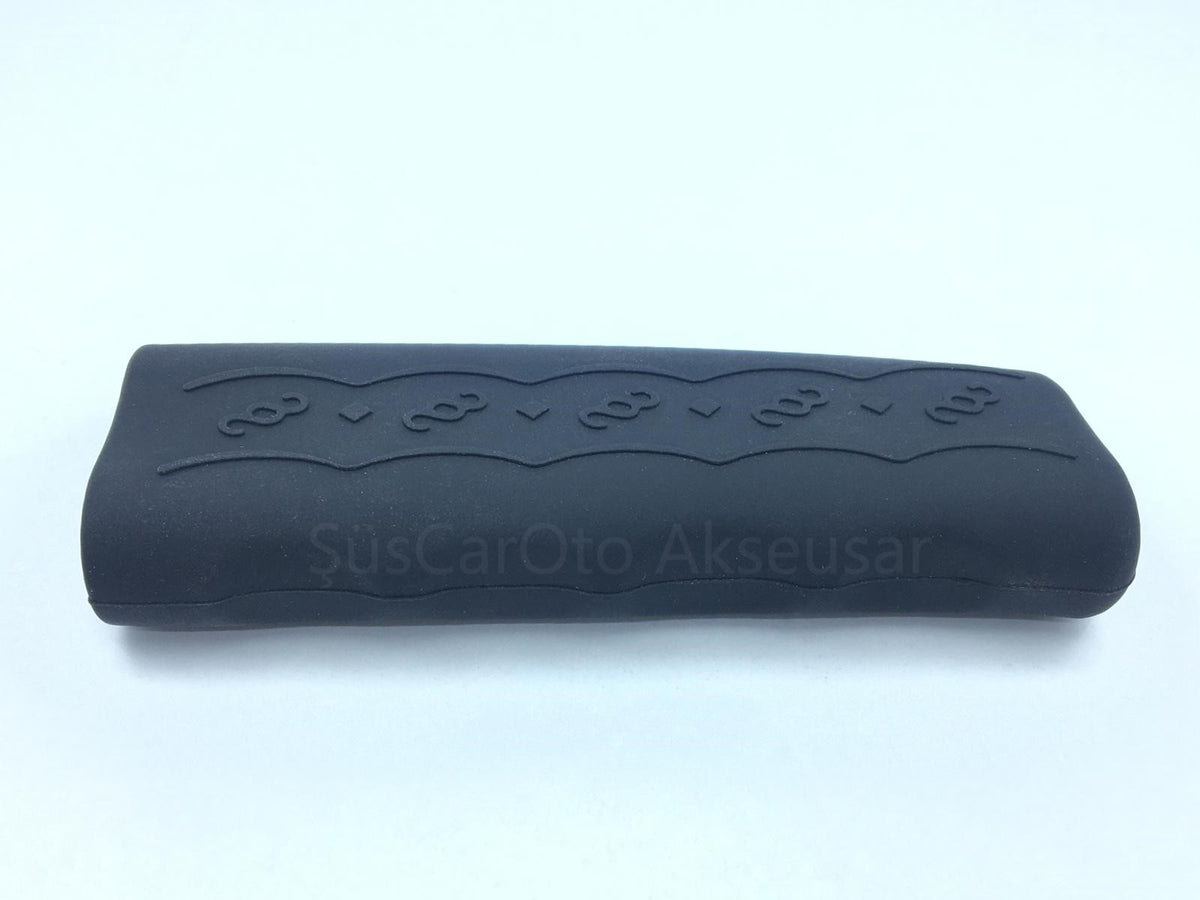 CARUB Silikon El Freni Kılıfı El freni Koruyucusu Silikon Siyah image 2