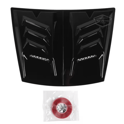 Üniversal Her Araca Uyumlu Geniş Midi Boy Kaput Üstü Havalandırma Izgarası Tavan Vent Air Scoop İthal Nikelajlı 48.5 x 35.5 cm image 5