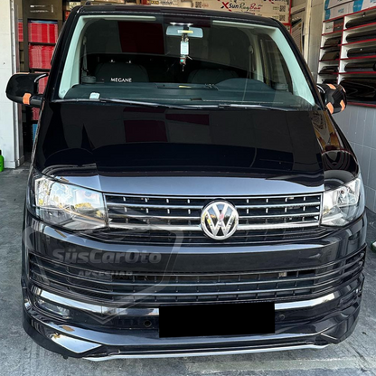 Vw Transporter T6 - T7 2010-2022 Uyumlu Batman Yarasa Ayna Kapağı Piano Black ABS Plastik image 4