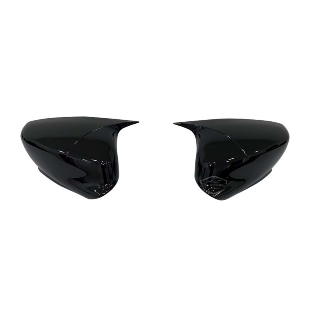 Citroen C4 Cactus 2014-2017 Uyumlu Batman Yarasa Ayna Kapağı Piano Black ABS Plastik image 2