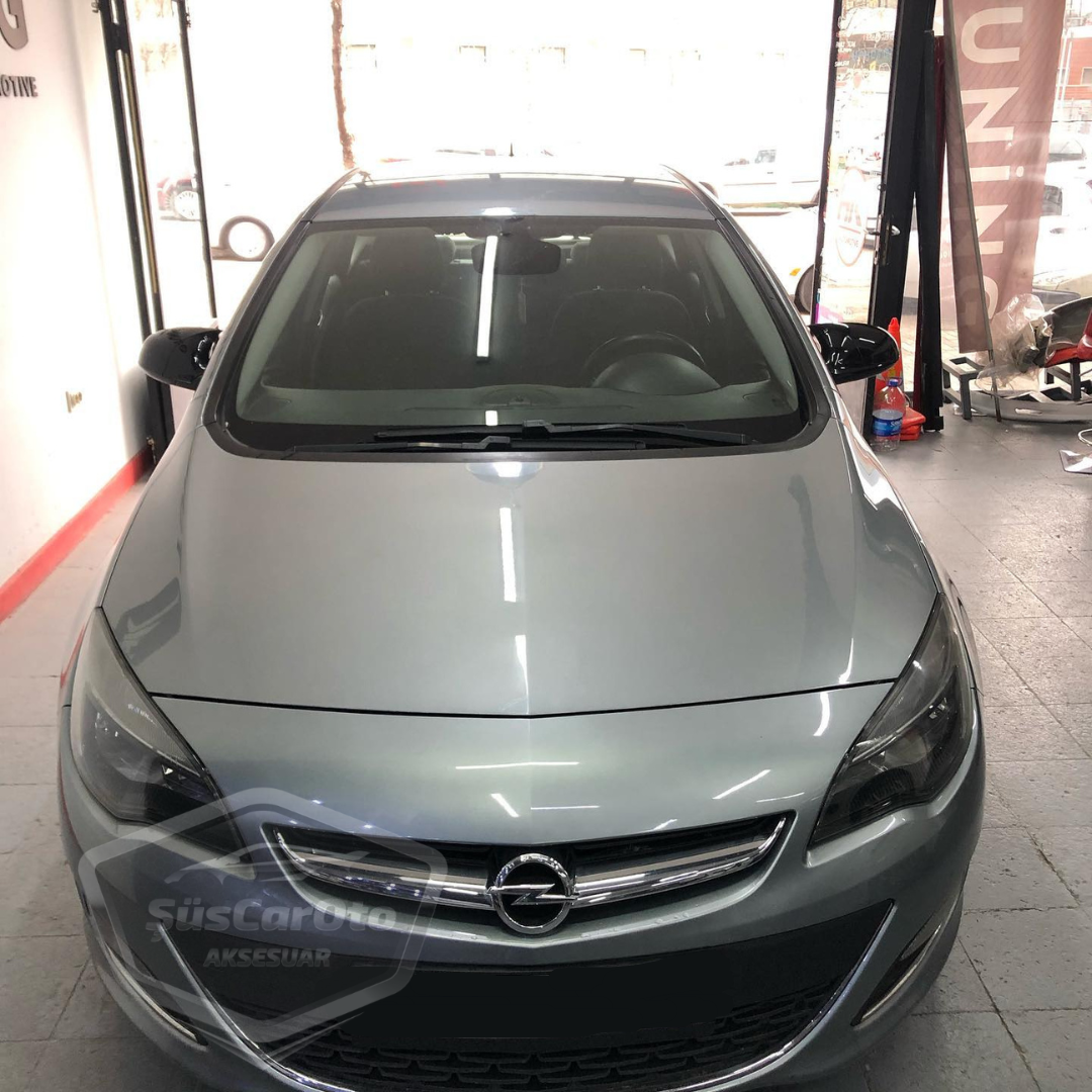 Opel Astra J 2009-2020 Batman Yarasa Ayna Kapağı Piano Black ABS Plastik image 5