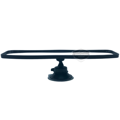 Her Araca Uyumlu Siyah Çerçeveli Dikiz Aynası 60 mm x 240 mm Vantuzlu İç İlave Ayna image 7