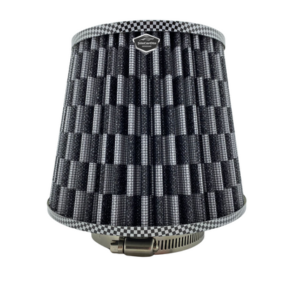 Carub Performans ve Ses Arttırıcı Açık Hava Filtresi +6 Hp Açık Tip Karbon 76 mm image 1