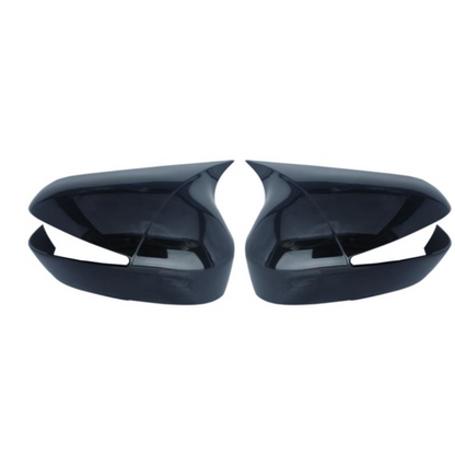 Honda Civic FD6 2006-2011 Batman Yarasa Ayna Kapağı Piano Black ABS Plastik image 3