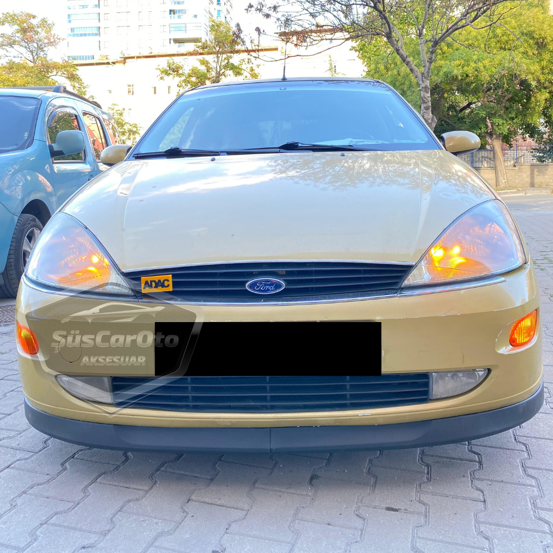 Ford Focus 1 Hb&amp;Sedan 1998-2004 Uyumlu Üniversal Astra H lip Esnek Ön Lip 2 Parça Tampon Altı Dil Karlık Ön Ek image 0
