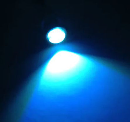 Ayna Altı Kartal Göz Led Eye Gündüz Farı Buz Mavi-Turuncu-Beyaz Çift - Buz Mavi image