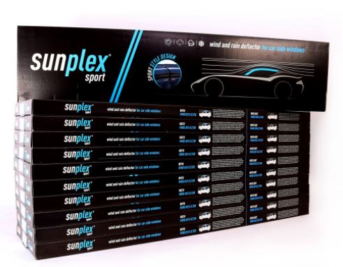 SUNPLEX Renault Megane 4 Sedan 2016 ve Üzeri Spor Cam Rüzgarlığı 4 Prç. image 0