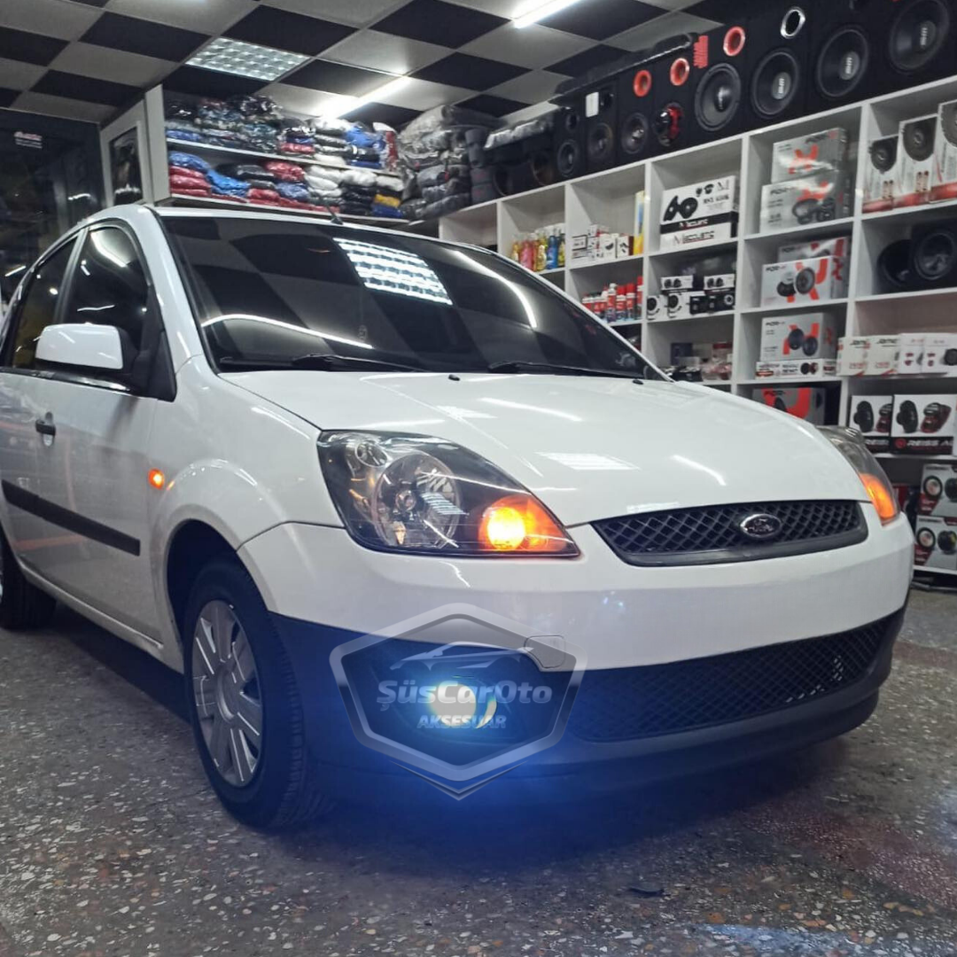 Ford Fiesta 2002-2008 Uyumlu Üniversal Astra H lip Esnek Ön Lip 2 Parça Tampon Altı Dil Karlık Ön Ek image 2