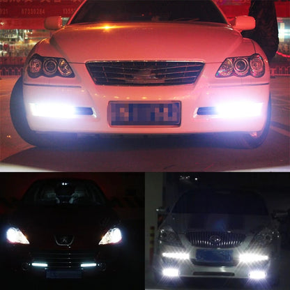 6 Ledli Gündüz Farı Gündüz Ledi DRL Led Lamba 18W Su Geçirmez image 1