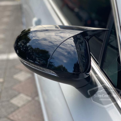 Vw Passat B8 2015 Sonrası Batman Yarasa Ayna Kapağı Piano Black ABS Plastik image 6