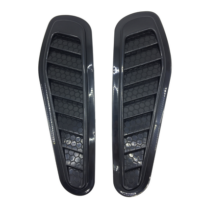 Universal Piano Black Kaput Üstü Havalandırma Izgarası Venti Universal Air Scoop İnce Tip 2'li image 4