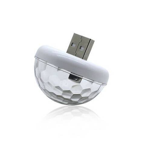 Müziğe Ve Sese Duyarlı Usb Girişli Araç İçi Mini Disko Topu Parti image 4