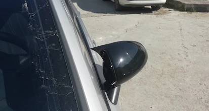 Opel Corsa E 2014-2019 Batman Yarasa Ayna Kapağı Piano Black ABS Plastik image 7