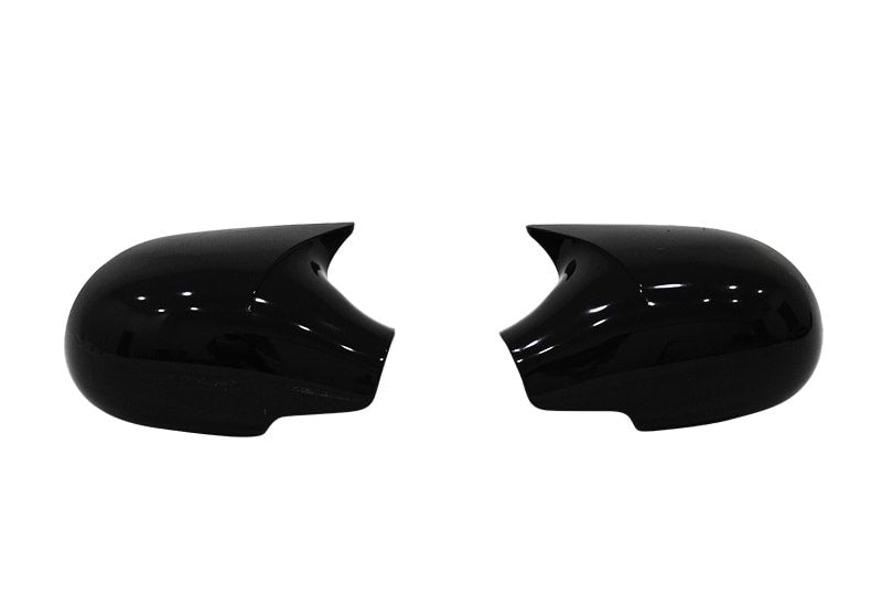 Peugeot 206 1998-2012 Batman Yarasa Ayna Kapağı Piano Black ABS Plastik image 2