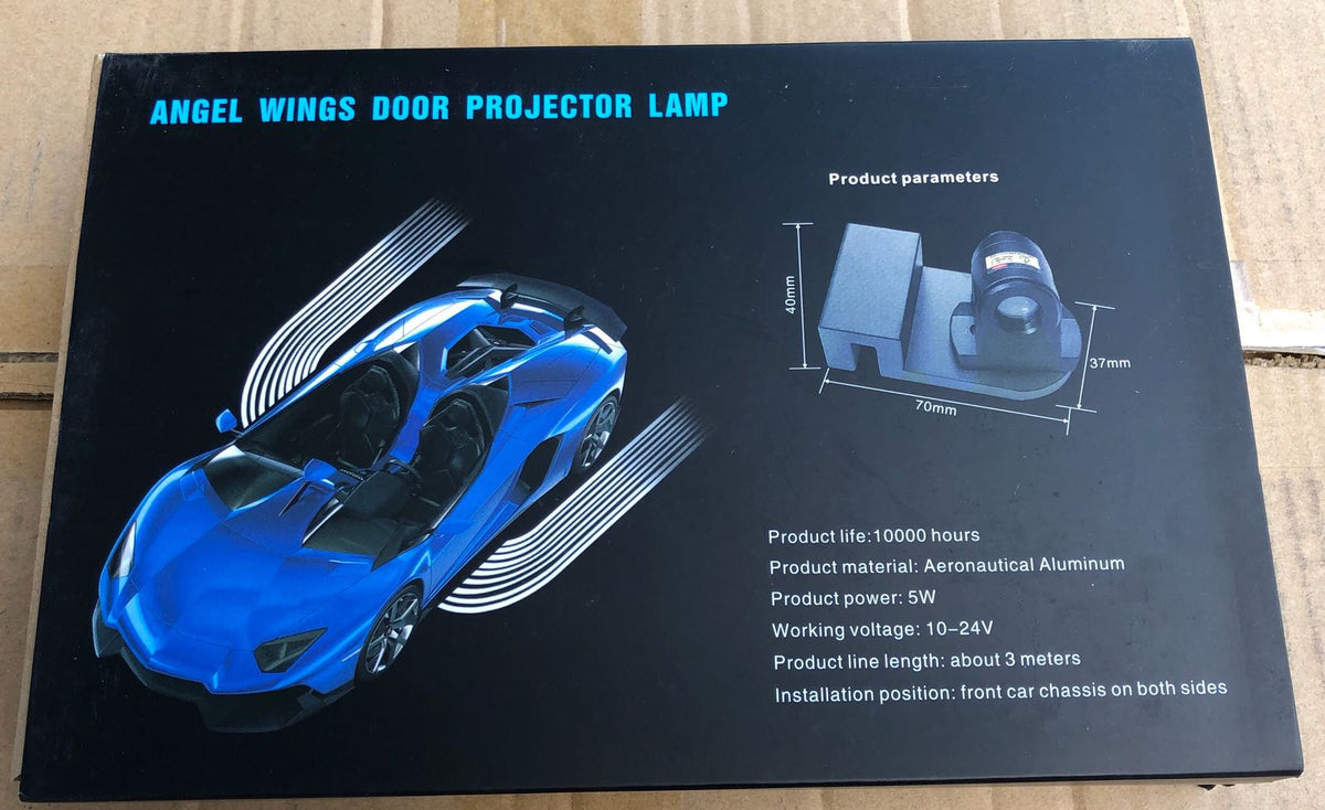 Araç ve Motosiklet Altı Angel Led Melek Kanat Beyaz 12 Volt image 5