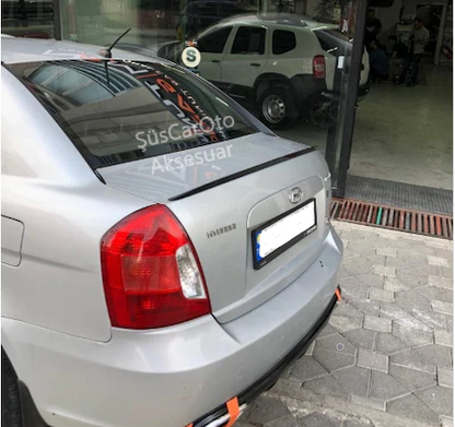 Hyundai Accent Era Bagaj Üstü Spoiler Bagaj Çıtası Piano Black image 3