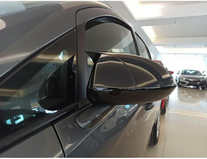 Opel Corsa D 2006-2014 Batman Yarasa Ayna Kapağı Piano Black ABS Plastik image 9