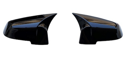 BMW F10 2010-2013 Batman Yarasa Ayna Kapağı Piano Black ABS Plastik image 1