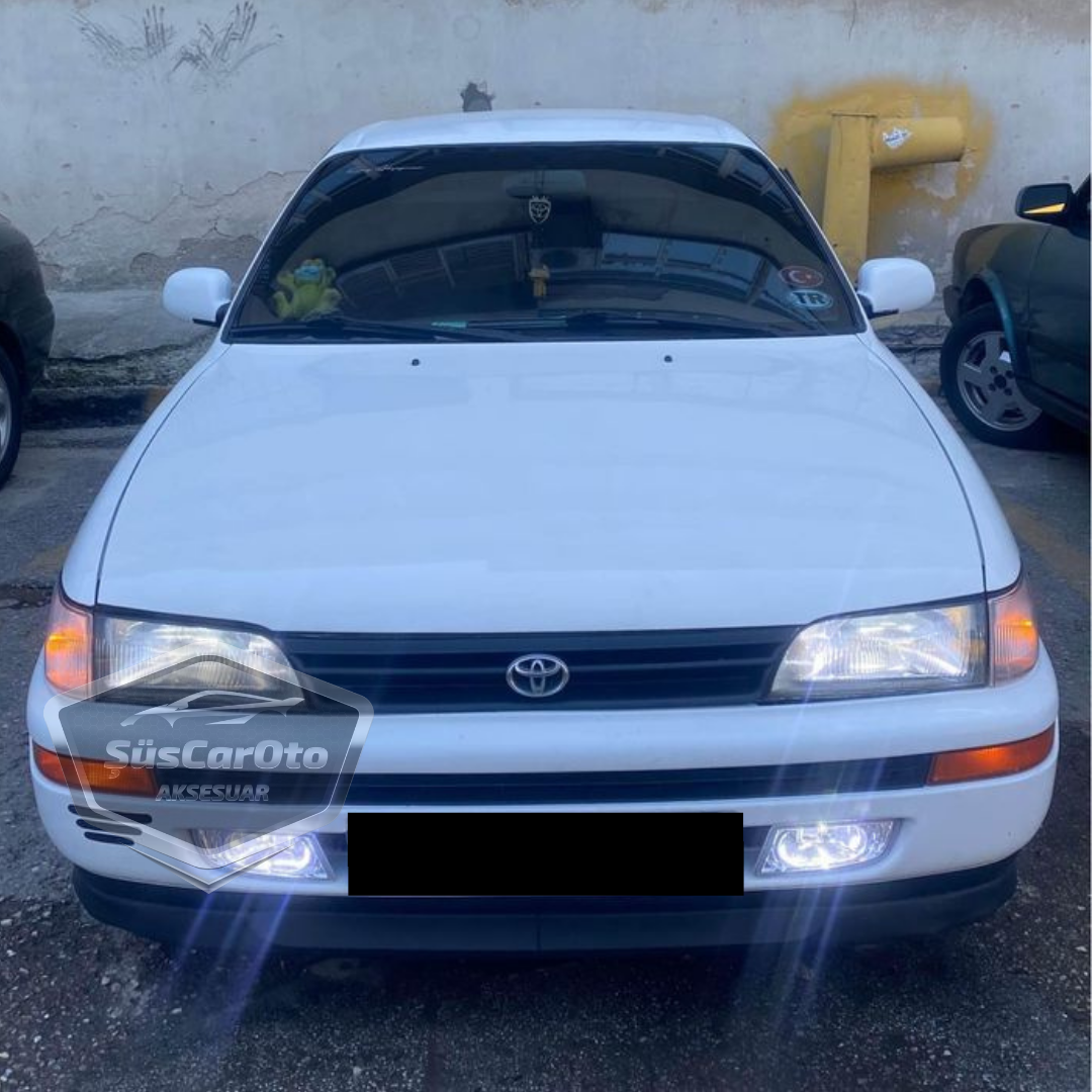 Toyota Corolla AE101 Efsane Kasa 1991-1998 Uyumlu Üniversal Astra H lip Esnek Ön Lip 2 Parça Tampon Altı Dil Karlık Ön Ek image 2