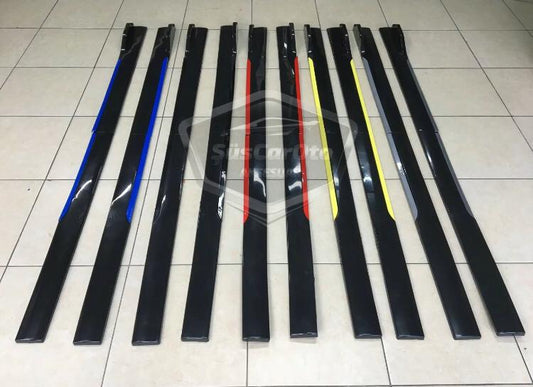 Üniversal Piano Black Renkli Kulaklı Flaplı Marşpiyel Lipi Bıçağı image 0