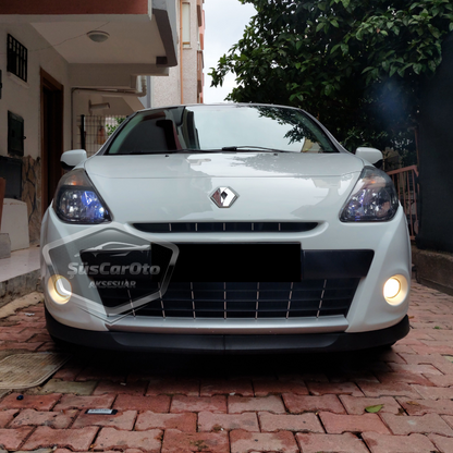 Renault Clio 3 2005-2013 Uyumlu Üniversal Astra H lip Esnek Ön Lip 2 Parça Tampon Altı Dil Karlık Ön Ek image 1