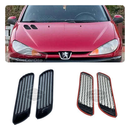 Üniversal Her Araca Uyumlu Kaput Üstü Havalandırma Izgarası Venti Universal Air Scoop Peugeot 206 Tip 2'li image 0