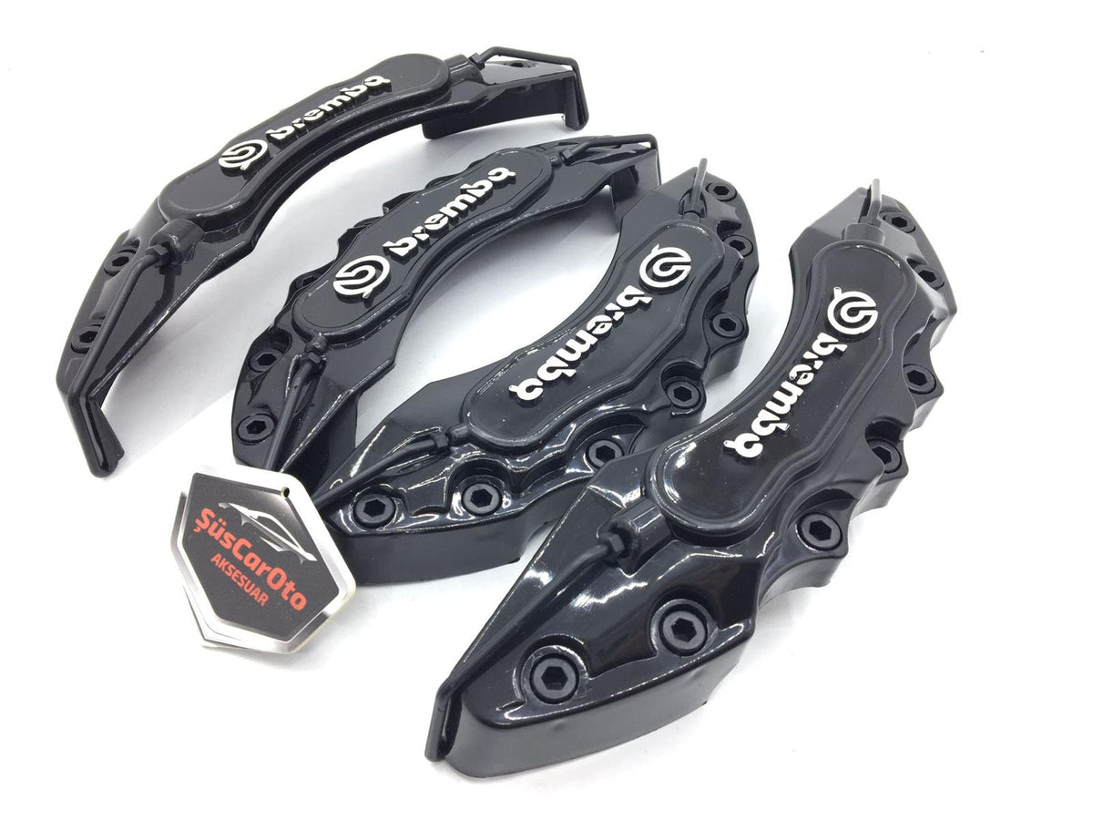 Brembo Fren Kaliper Kapağı 4'lü Set Üniversal 17'' ve Üzeri Siyah image 2