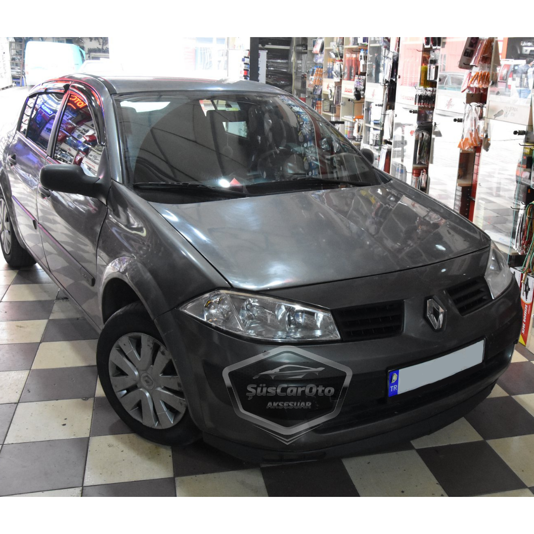 Renault Megane 2 2003-2008 Uyumlu Üniversal Laguna Lip Esnek Ön Lip 2 Parça Tampon Altı Dil Karlık Ön Ek image 9