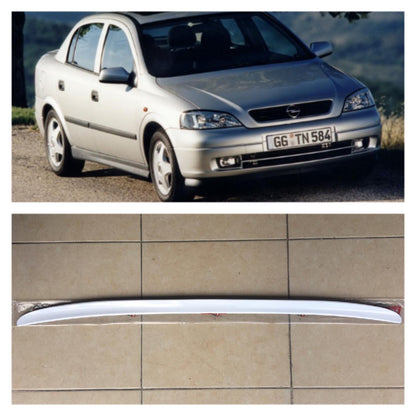 Opel Astra G Bagaj Üstü Spoiler Bagaj Çıtası Parlak Beyaz image 0