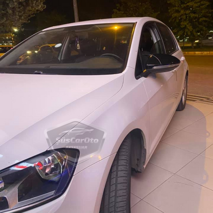 Vw Golf 7 7.5 2012-2020 Batman Yarasa Ayna Kapağı Piano Black ABS Plastik image 6