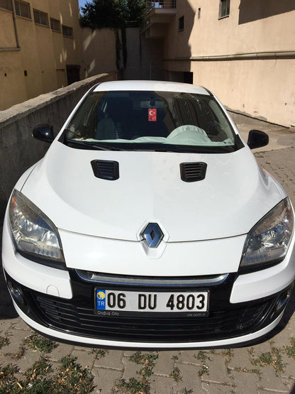 Üniversal Her Araca Uyumlu Piano Black Kaput Üstü Havalandırma Izgarası image 8