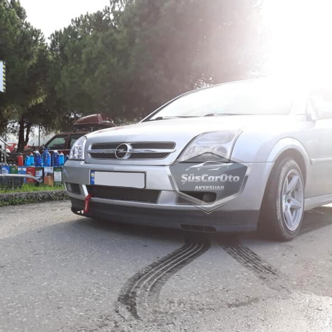 Opel Vectra C 2002–2009 Uyumlu Üniversal Laguna Lip Esnek Ön Lip 2 Parça Tampon Altı Dil Karlık Ön Ek image 1