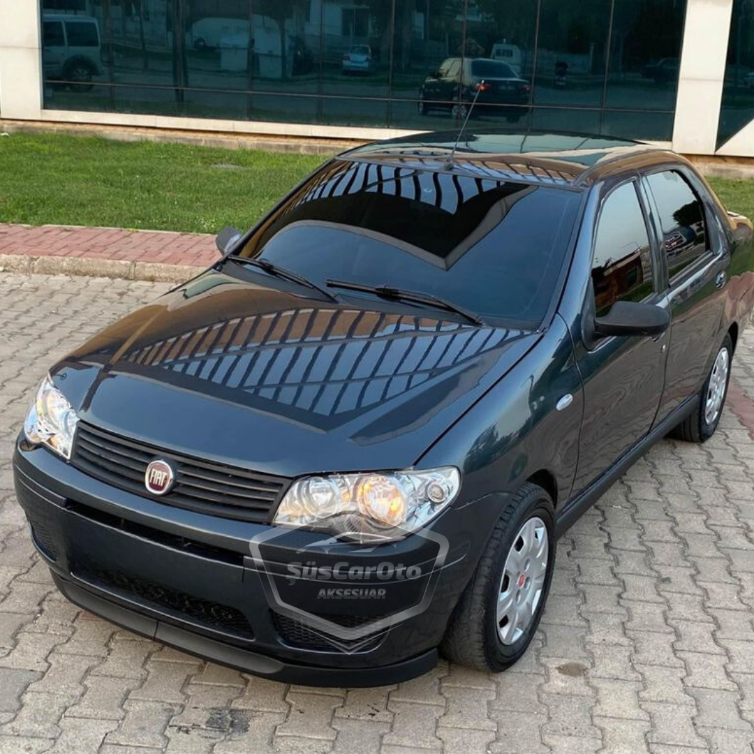 Fiat Albea 2002-2013 Uyumlu Üniversal Astra H lip Esnek Ön Lip 2 Parça Tampon Altı Dil Karlık Ön Ek image 2
