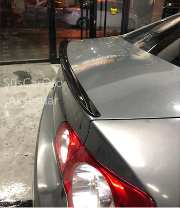 Volkswagen Passat B6 Bagaj Üstü Spoiler Bagaj Çıtası Piano Black image 4