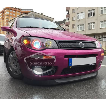 Fiat Albea 2002-2013 Uyumlu Üniversal Astra H lip Esnek Ön Lip 2 Parça Tampon Altı Dil Karlık Ön Ek image 0